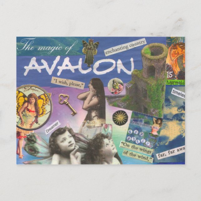 Magic of Avalon postcard (Front)