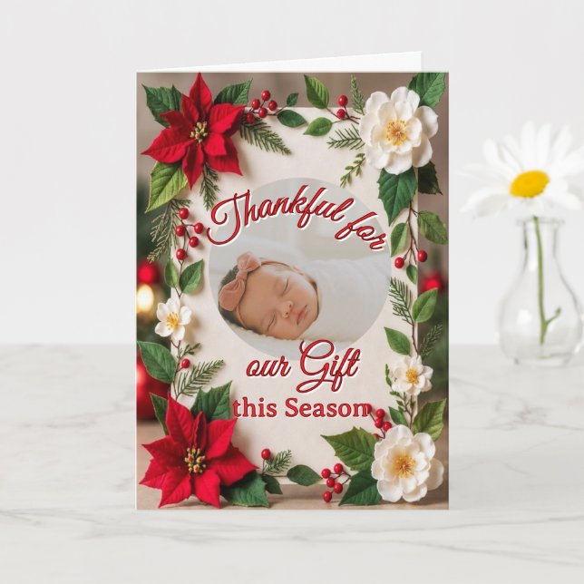 'Magic of Childhood' Folded Greeting Card (Small Plant)