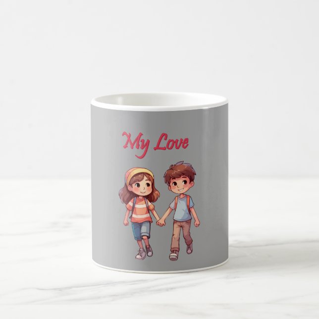 Magic of Childhood Love: Mug for Special Moments (Center)