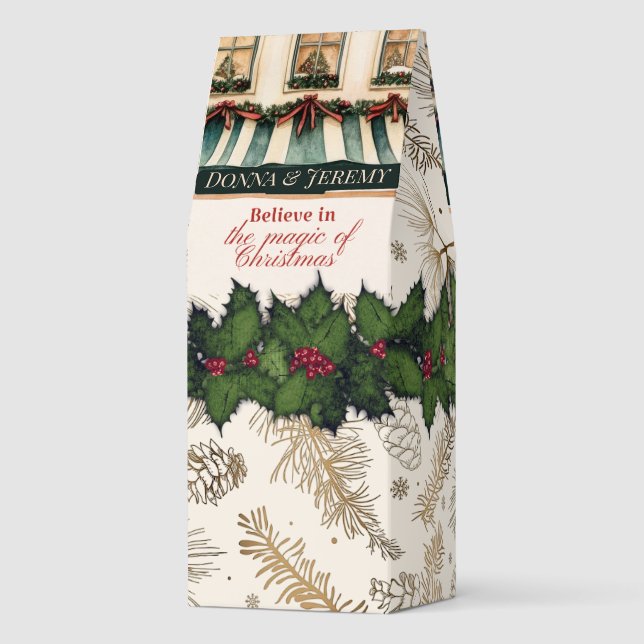 Magic of Christmas! Name Village Scene  Roasted Coffee (Back)