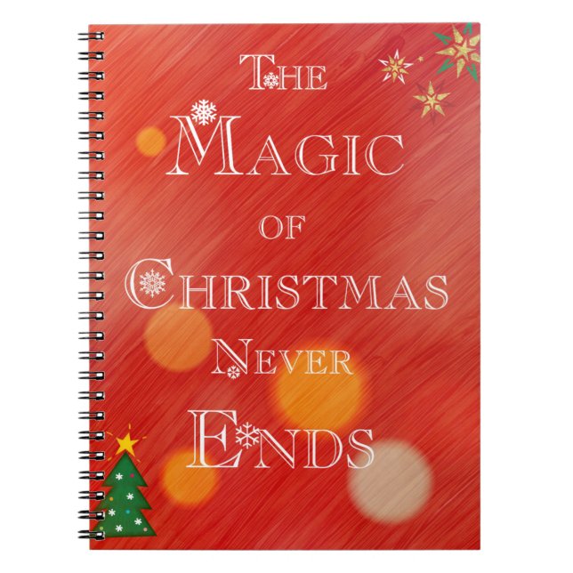 Magic of Christmas Notebook (Front)