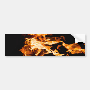 Magic of fire bumper sticker