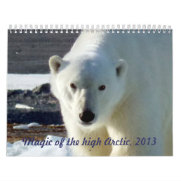 Magic of the high Arctic, 2013 Calendar
