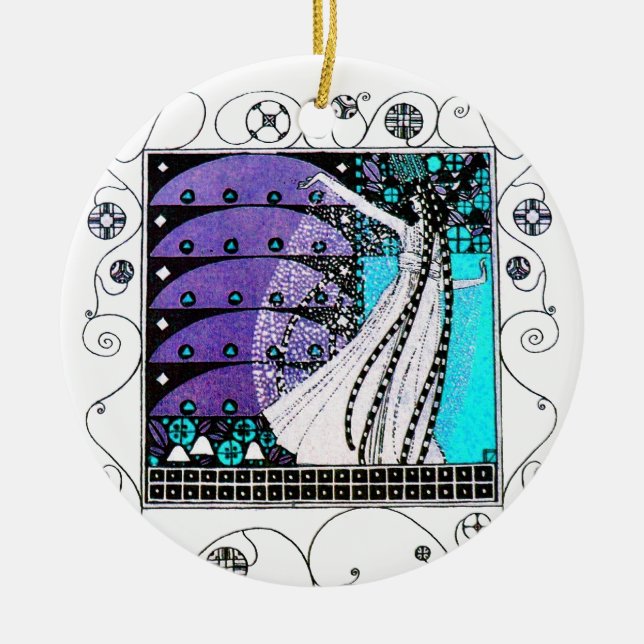 MAGIC OF THE SPRING CERAMIC ORNAMENT (Front)