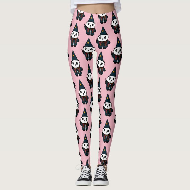 Magic Pandy the Panda Leggings (Front)