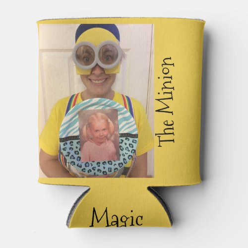 Magic People Upload Your Picture Custom Can Cooler