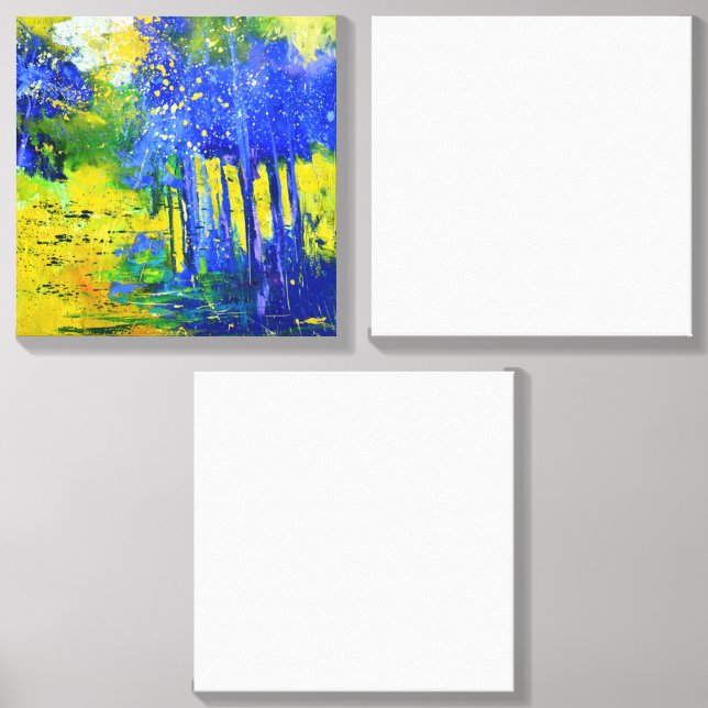Magic pond canvas photo tile  (Front Set)
