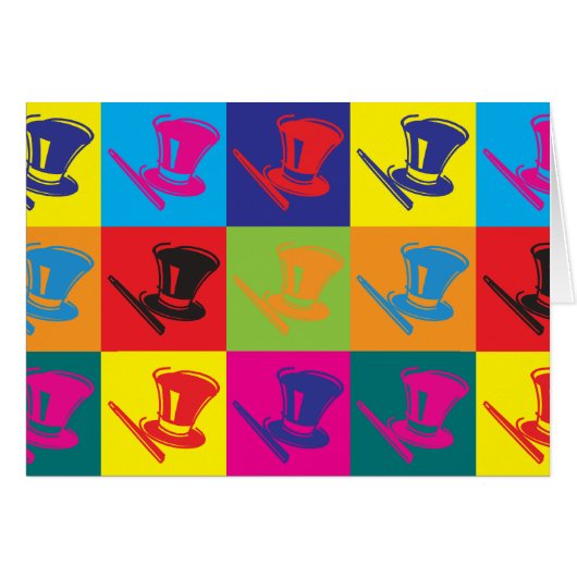 Magic Pop Art Cards (Front Horizontal)