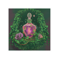 Magic Potion and Ivy Wood Wall Art