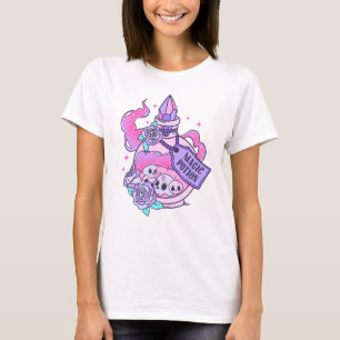 Magic Potion Cute Pink Halloween Potion Bottle T-Shirt