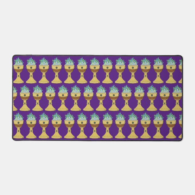 Magic Potion in Mazer and Chalice Combo  Desk Mat (Front)