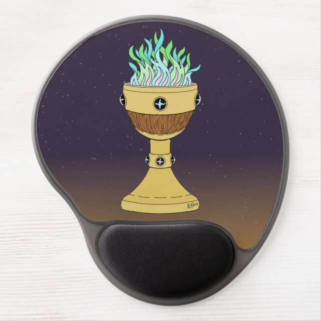 Magic Potion in Mazer and Chalice Combo  Gel Mouse Pad (Front)