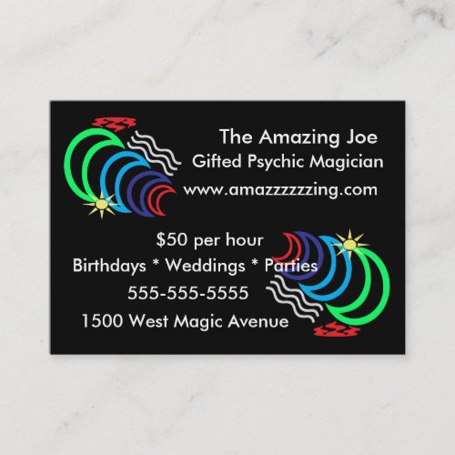 Magic Power Business Cards