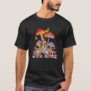 Magic Psilocybin Mushrooms Vintage Stay Trippy Lit T-Shirt