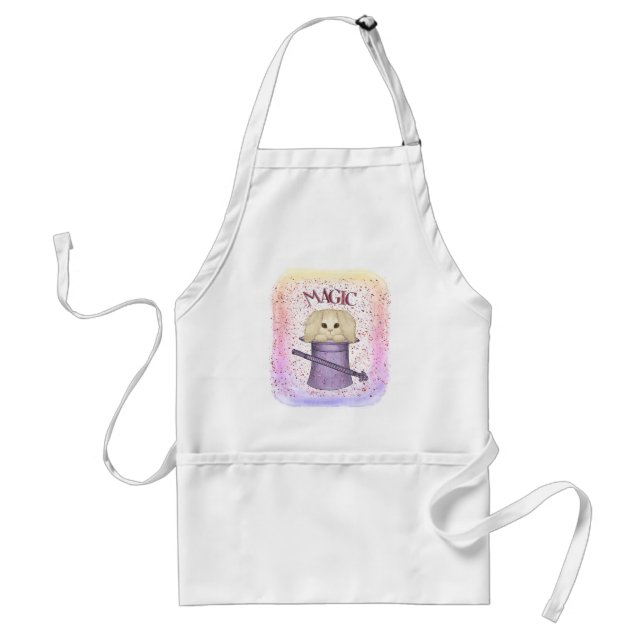 Magic Rabbit  apron (Front)