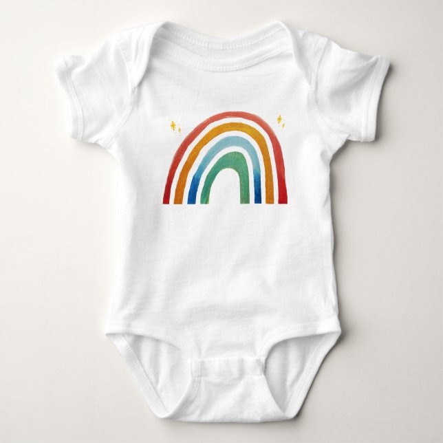 Magic Rainbow Baby Bodysuit (Front)