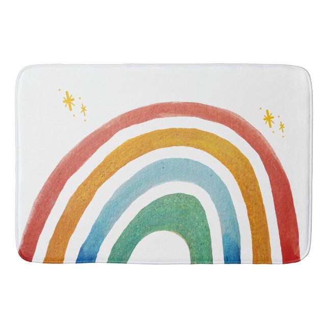 Magic Rainbow Bath Mat (Front)