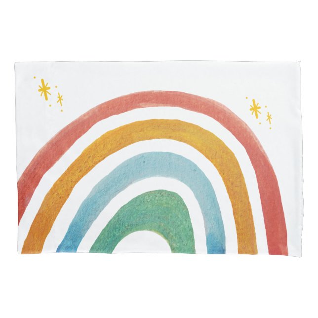 Magic Rainbow Pillow Case (Front)