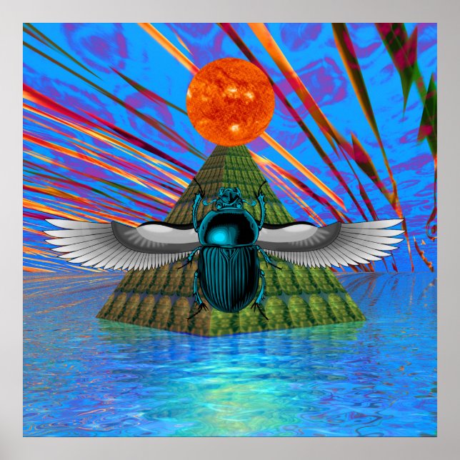 Magic Scarab Poster (Front)