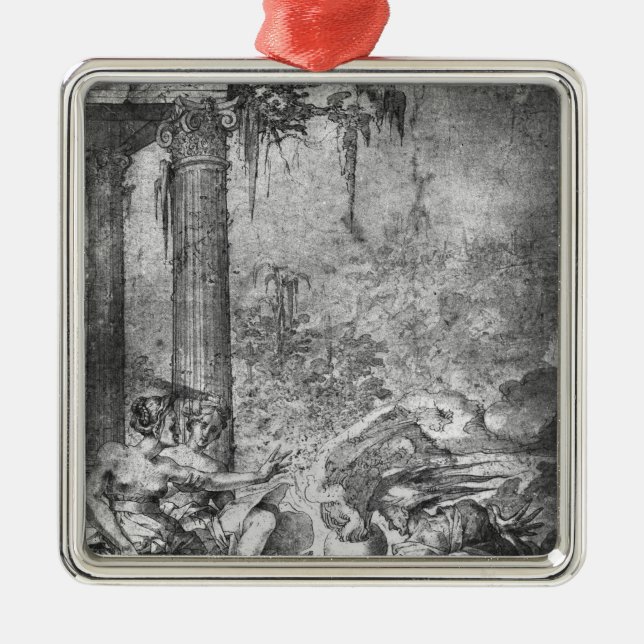 Magic Scene Metal Ornament (Front)