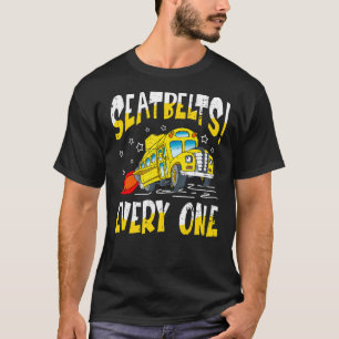 Magic School Bus Rocket Bus Driver Seatbelts Ever T-Shirt