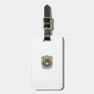 Magic School Fantasy Cat Cute Kitty Design - Magic Luggage Tag