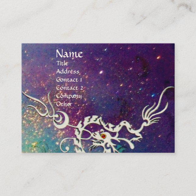 MAGIC SEA DRAGON 2 , Beauty, Salon ,Day Spa, Business Card (Front)