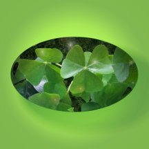 Magic Shamrocks Paperweight