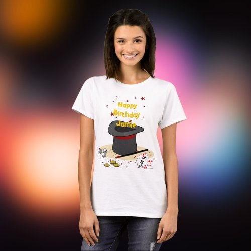 Magic Show Birthday Theme Party Parent T_Shirt