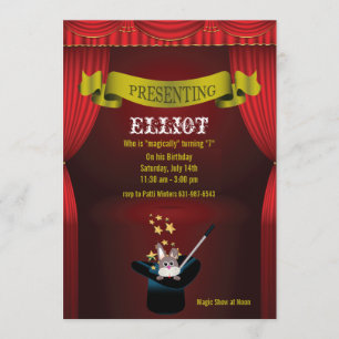 Magic Show Invitation