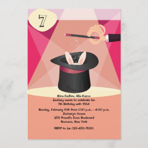 Magic Show Invitation