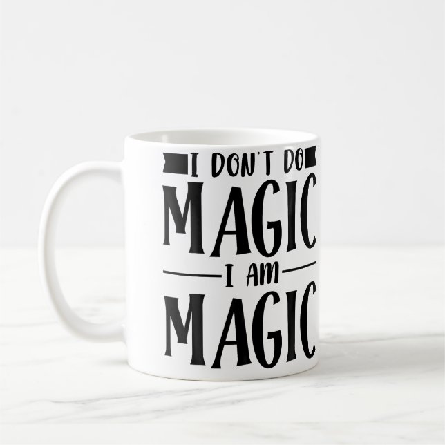 Magic Show Magician Coffee Mug (Left)