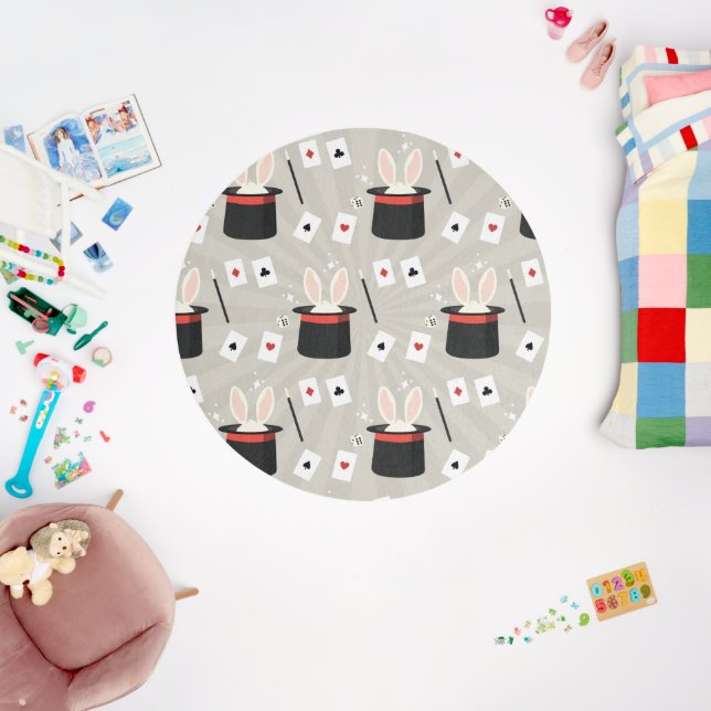 Magic Show Magician Kids  Outdoor Rug (Insitu (Babyroom))