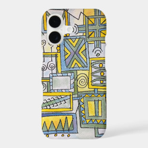Magic Show-Whimsical Modern Geometric Watercolor iPhone 17 Case