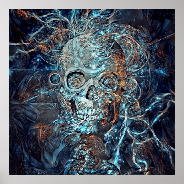 Magic skull poster (Front)