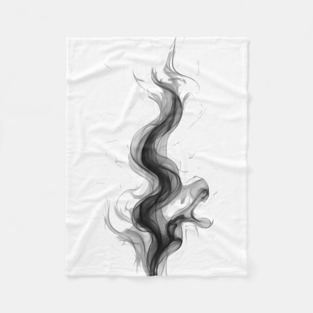Magic Smoke Fleece Blanket – Mystical Cozy Home  (Front)