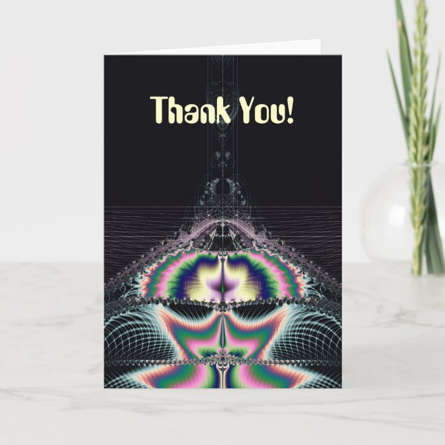 Magic Space Thank You Card (Front)