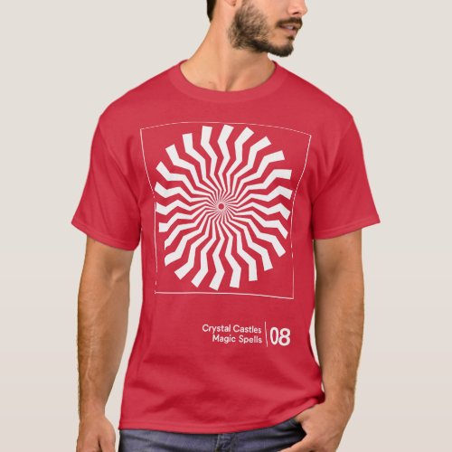 Magic Spells Minimalist Style Graphic Design T_Shirt