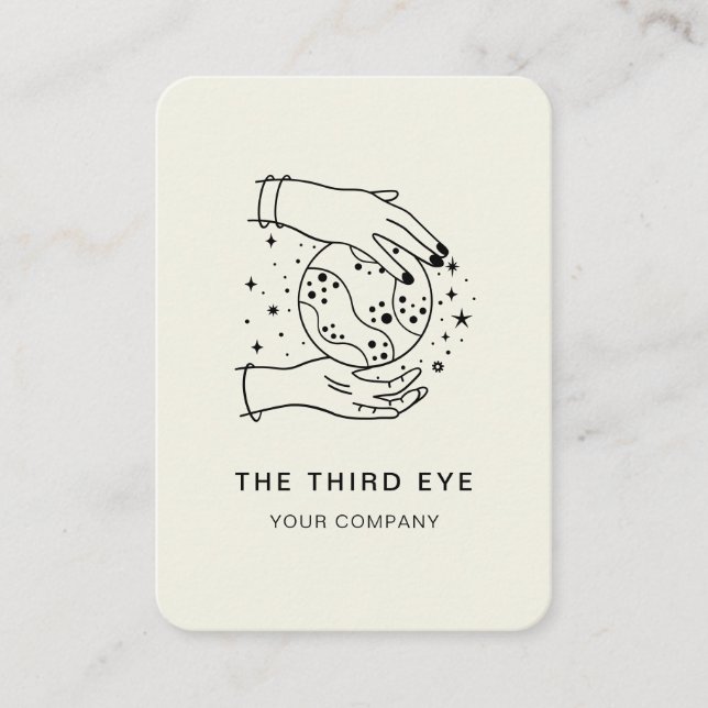 Magic Spiritual Business Card (Front)