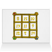 MAGIC SQUARE 33 CARDS (Inside Horizontal (Top))