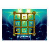 MAGIC SQUARE 33 CARDS (Front Horizontal)