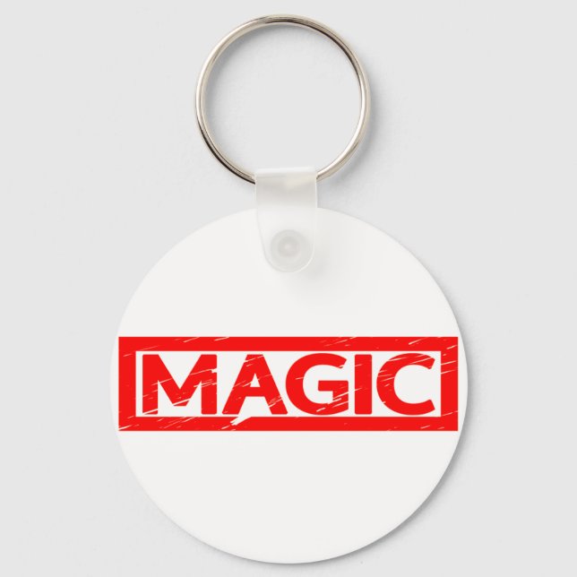 Magic Stamp Keychain (Front)