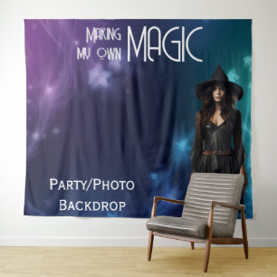 Magic Stars Party 90s Star Shot Backdrop