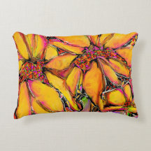 "Magic Sunflower" Accent Pillow