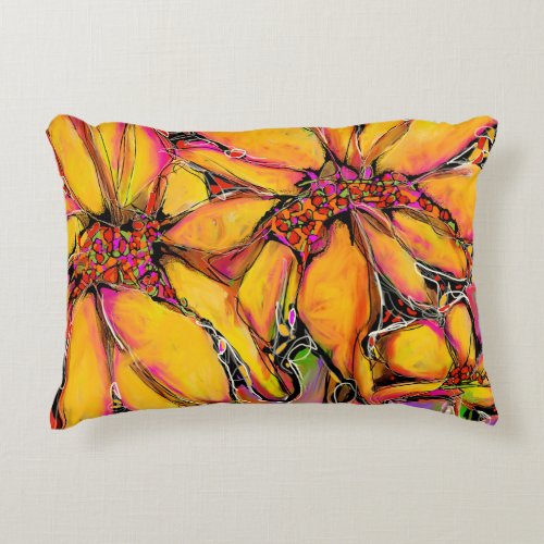 "Magic Sunflower" Accent Pillow