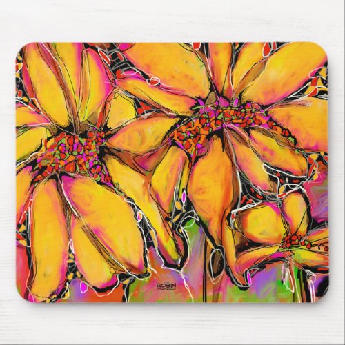 "Magic" Sunflower Mouse Pad