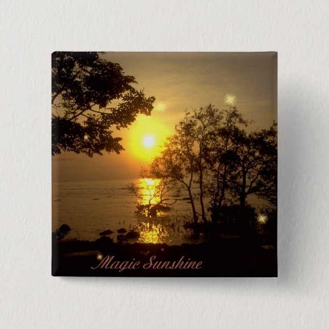 Magic Sunshine Button (Front)