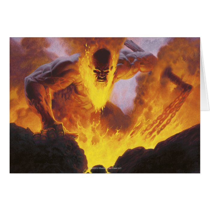 Magic The Gathering   Inferno Titan Cards