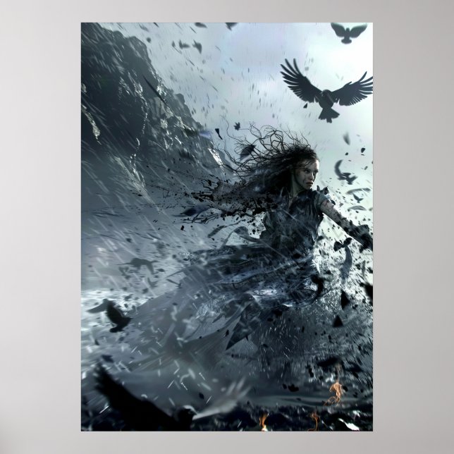 Magic the Gathering Lagrella Poster - Vintage Fant (Front)