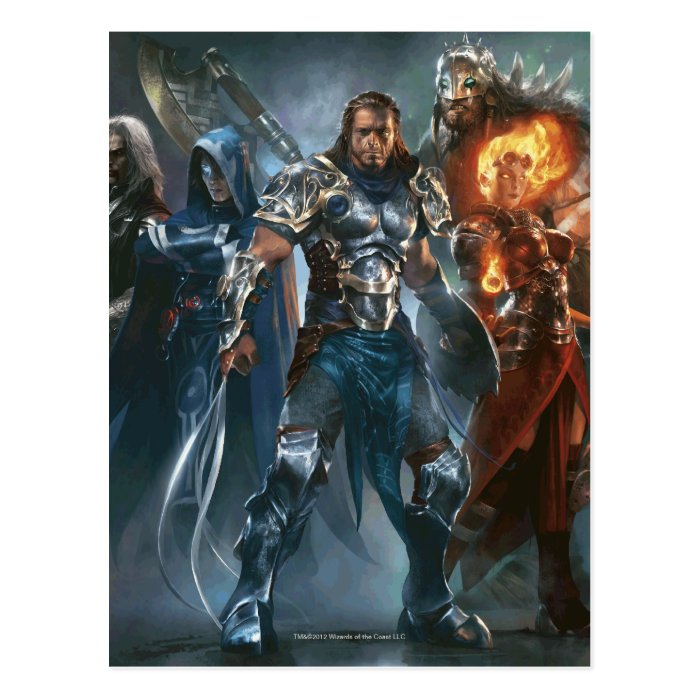 Magic The Gathering   Planeswalkers Postcard